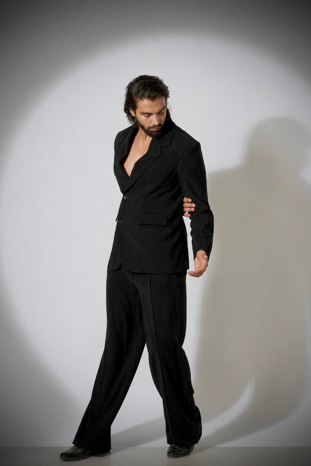 Black Blazer Set